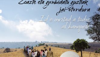 Id e invitad a todos al banquete – Zoazte eta gonbidatu guztiak jai-otordura